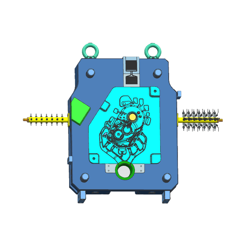 Hliníkové séry prevodovky EM bočné puzdro pleseň